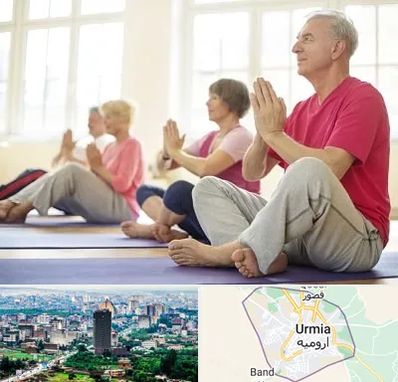کلاس یوگا سالمندان در ارومیه