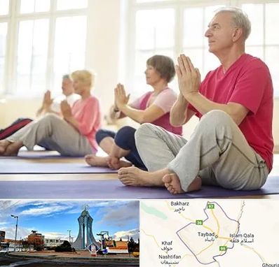 کلاس یوگا سالمندان در تایباد