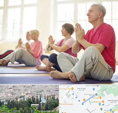 کلاس یوگا سالمندان در محلاتی شیراز