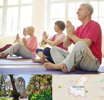 کلاس یوگا سالمندان در نیشابور