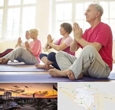 کلاس یوگا سالمندان در قوچان