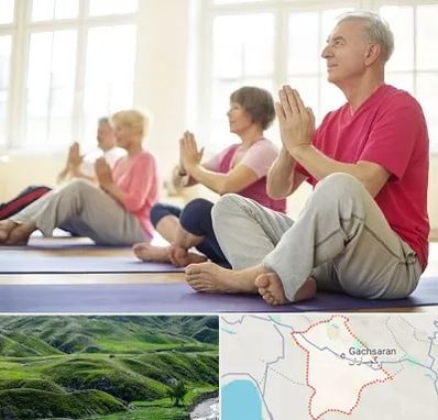 کلاس یوگا سالمندان در گچساران
