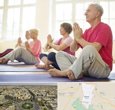 کلاس یوگا سالمندان در قزوین