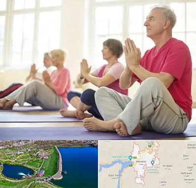 کلاس یوگا سالمندان در مهاباد