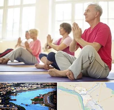 کلاس یوگا سالمندان در خرمشهر