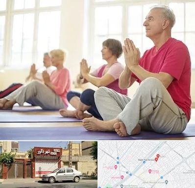 کلاس یوگا سالمندان در باجک قم