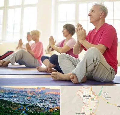 کلاس یوگا سالمندان در سنندج