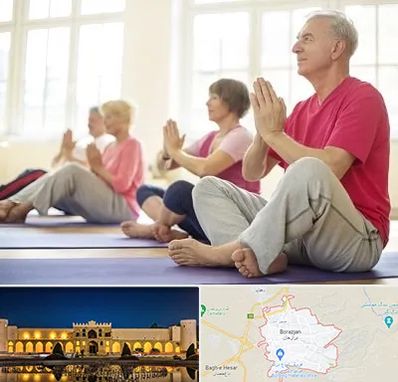 کلاس یوگا سالمندان در برازجان