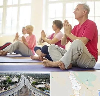 کلاس یوگا سالمندان در اندیمشک