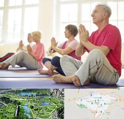 کلاس یوگا سالمندان در بجنورد