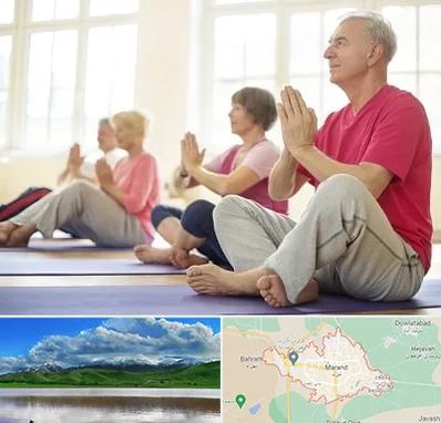 کلاس یوگا سالمندان در مرند