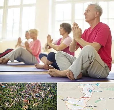 کلاس یوگا سالمندان در دماوند