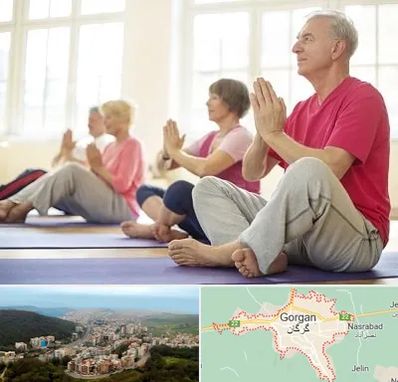 کلاس یوگا سالمندان در گرگان
