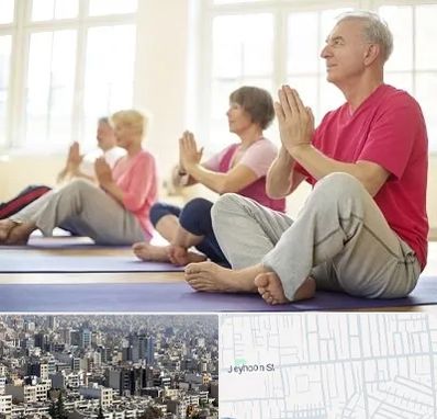 کلاس یوگا سالمندان در جیحون