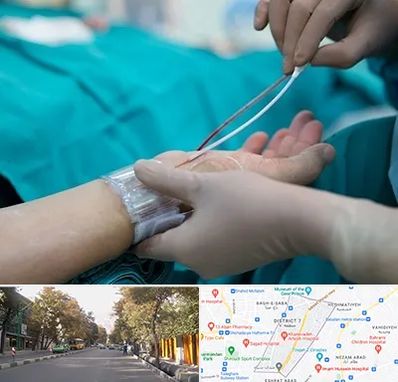 آنژیوگرافی در شریعتی 