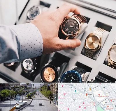 فروشگاه ساعت مچی در خیابان زند شیراز