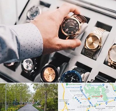 فروشگاه ساعت مچی در قدوسی غربی شیراز