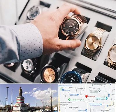 فروشگاه ساعت مچی در کارگر جنوبی