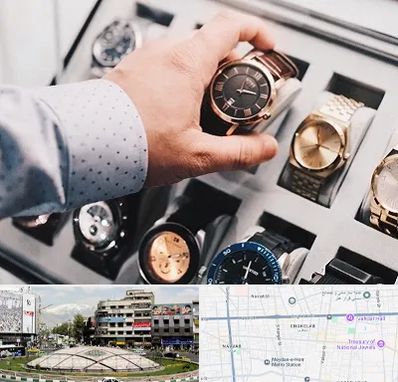 فروشگاه ساعت مچی در مرکز تهران