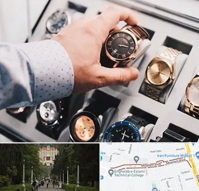 فروشگاه ساعت مچی در بلوار معلم رشت 