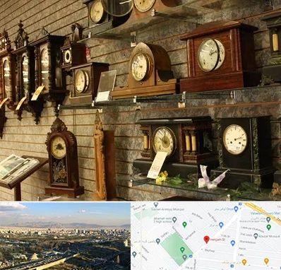 فروشگاه ساعت دیواری در هنگام