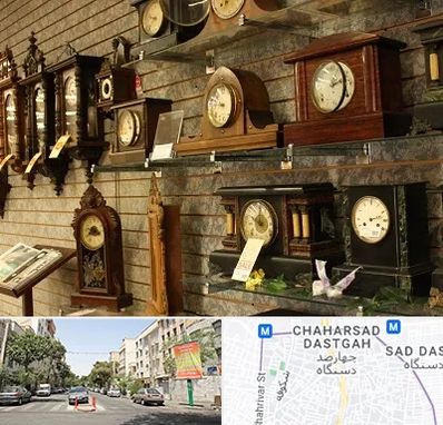فروشگاه ساعت دیواری در چهارصد دستگاه 