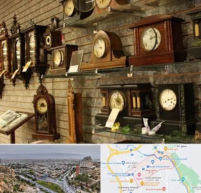 فروشگاه ساعت دیواری در معالی آباد شیراز