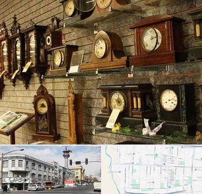 فروشگاه ساعت دیواری در 17شهریور