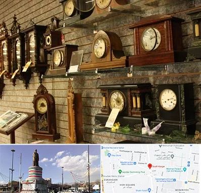 فروشگاه ساعت دیواری در کارگر جنوبی