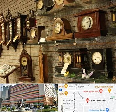 فروشگاه ساعت دیواری در سهروردی 