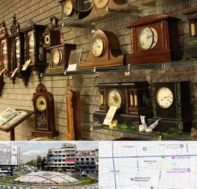 فروشگاه ساعت دیواری در مرکز تهران