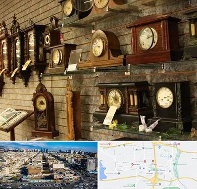 فروشگاه ساعت دیواری در شهرک راه آهن