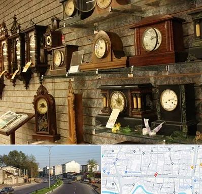 فروشگاه ساعت دیواری در ضیابری رشت