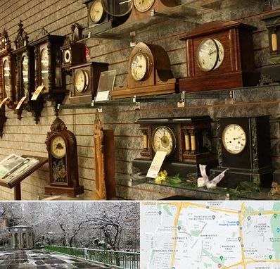 فروشگاه ساعت دیواری در باغ فیض