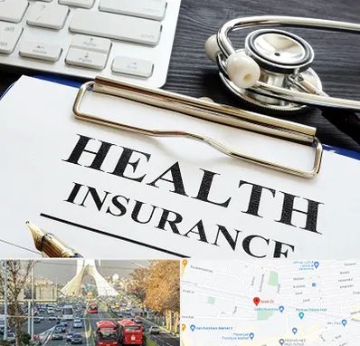 بیمه در خیابان آزادی