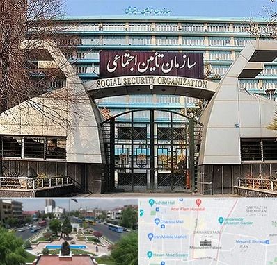 کارگزاری بیمه تامین اجتماعی در بهارستان 