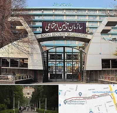 کارگزاری بیمه تامین اجتماعی در بلوار معلم رشت 