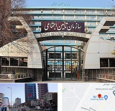 کارگزاری بیمه تامین اجتماعی در چهارراه طالقانی کرج