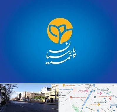 بیمه پارسیان در خیابان ملاصدرا شیراز