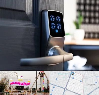 درب برقی در پادادشهر اهواز