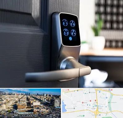 درب برقی در شهرک راه آهن