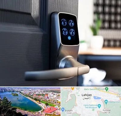 درب برقی در لاهیجان