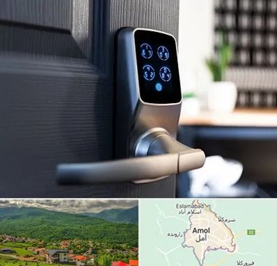 درب برقی در آمل