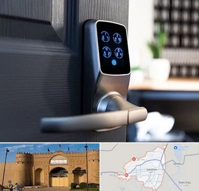 درب برقی در ایرانشهر