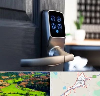 درب برقی در نکا