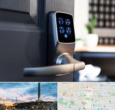 درب برقی در منطقه 2 تهران