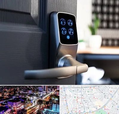 درب برقی در منظریه رشت