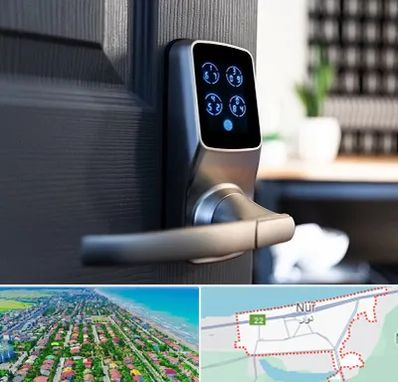 درب برقی در نور