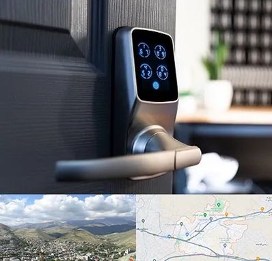 درب برقی در رودهن