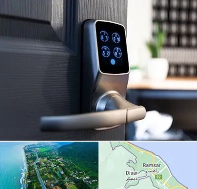 درب برقی در رامسر